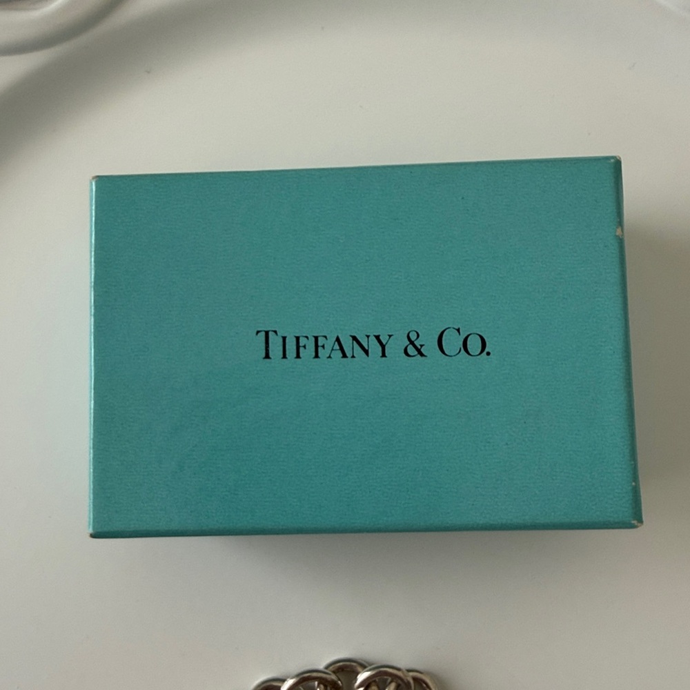 Tiffany & Co. Sterling Silver 925 Bracelet with Heart Charm - Vintage - Picture 8 of 11
